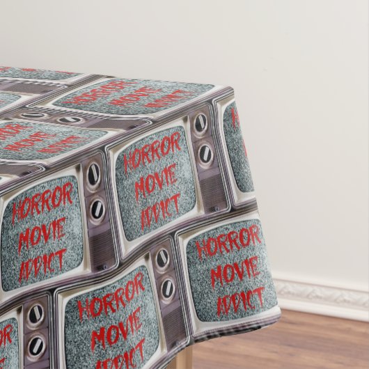 Horror Movie Addict Tischdecke (Beispiel)
