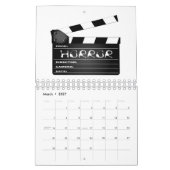 Horror Movie Clapperboard Kalender (Mär 2027)
