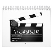 Horror Movie Clapperboard Kalender (Titelbild)