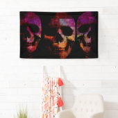 Horror Movie Concept Background mit Halloween Banner (Insitu)