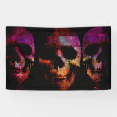 Horror Movie Concept Background mit Halloween Banner (Horizontal)