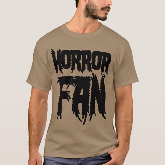 Horror Movie Fan Horror Fan boy T-Shirt (Vorderseite)
