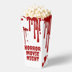 Horror Movie Night Bloody Popcorn Geschenkschachtel