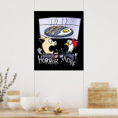 Horror Movie Poster (Küche)