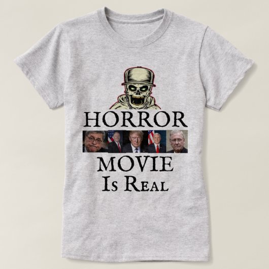 HORROR MOVIE T - SHIRT (Design vorne)
