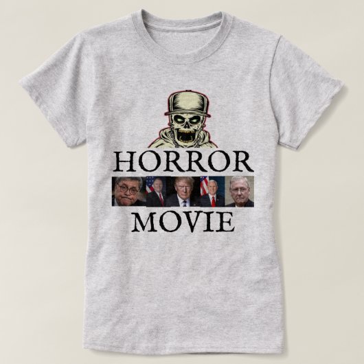 HORROR MOVIE T - SHIRT (Design vorne)