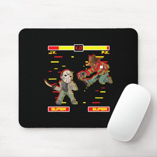 Horror Movie Video Game Lazy Halloween Kostüm Mousepad (Mit Mouse)