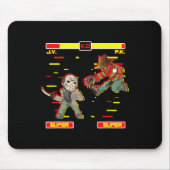 Horror Movie Video Game Lazy Halloween Kostüm Mousepad (Vorne)