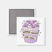 Horror Movies and Chill Niedlich Halloween Magnet (Vorderseite/Rückseite)