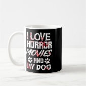 Horror Movies Beängstigende Filmliebhaber Hallowee Kaffeetasse (Links)