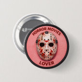 Horror Movies Button (Vorne & Hinten)