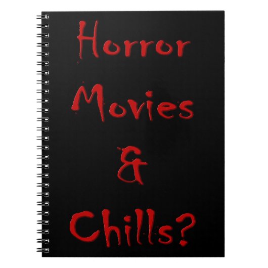 Horror Movies & Chills? Notizblock (Vorderseite)