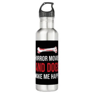 Horror Movies Hogs Edelstahlflasche
