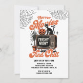 Horror Movies Party Einladung (Vorderseite)