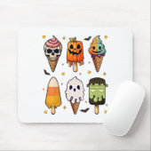 Horror Movies Sommerlicher Popsimus Halloween Eisc Mousepad (Mit Mouse)