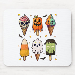 Horror Movies Sommerlicher Popsimus Halloween Eisc Mousepad