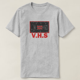 Horror Movies -V.H.S Red T-Shirt