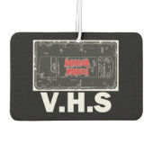 Horror Movies V.H.S White Autolufterfrischer (Rückseite)