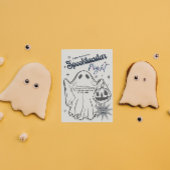 Horror nachts Einladungen zum niedlichen Halloween