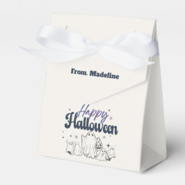 Horror nachts Einladungen zum niedlichen Halloween Geschenkschachtel