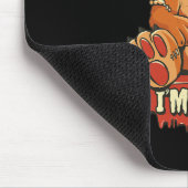 Horror Niedlich Vampire I'm Fine Bar Halloween Cam Mousepad (Ecke)
