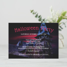 Horror Night Halloween-Party Einladung