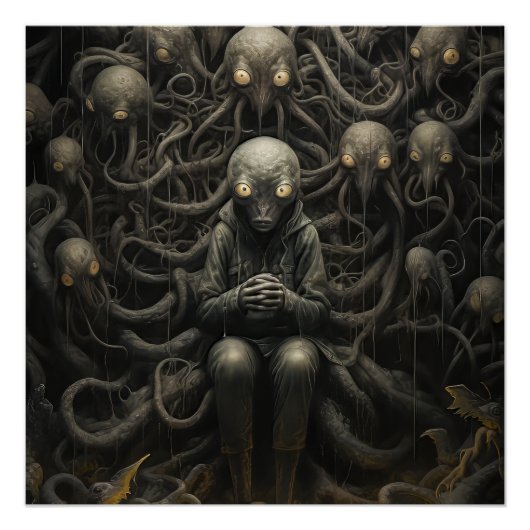 Horror Nightmare Poster (Vorderseite)