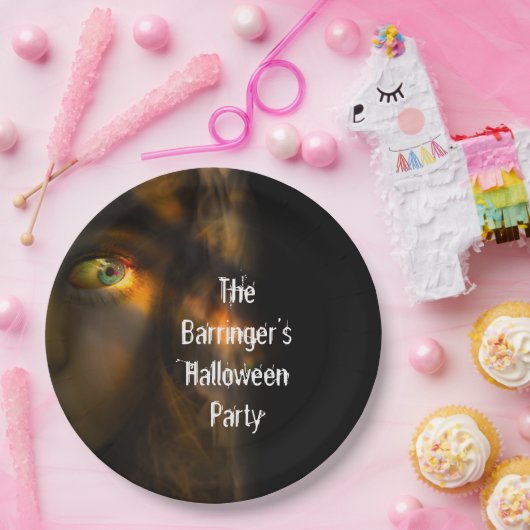 Horror Party Time Halloween Pappteller (Party)