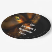 Horror Party Time Halloween Pappteller (Schrägansicht)