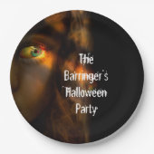 Horror Party Time Halloween Pappteller (Vorderseite)