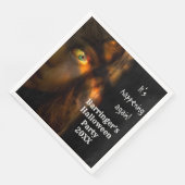 Horror Party Time Halloween Serviette (Ecke)