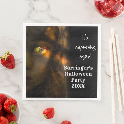 Horror Party Time Halloween Serviette (Beispiel)