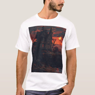 Horror Pixel Art AR-57 Stilisierter T - Shirt