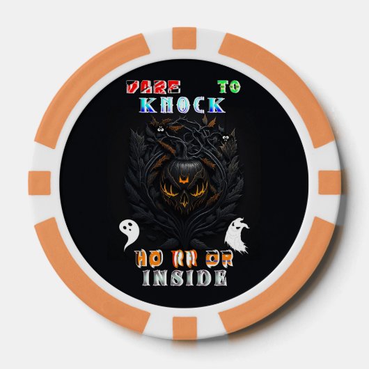 Horror Pokerchips (Vorderseite)
