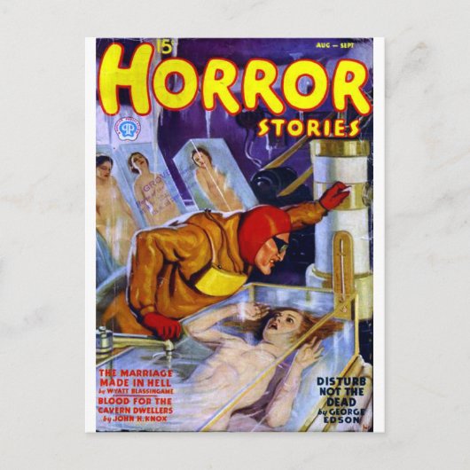 Horror Postkarte (Vorderseite)