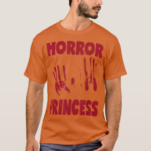 Horror Princess Retro Monster Halloween T-Shirt