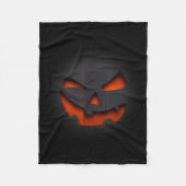 Horror Pumpkin Halloween Y, Funny Gift Fleecedecke (Vorderseite)