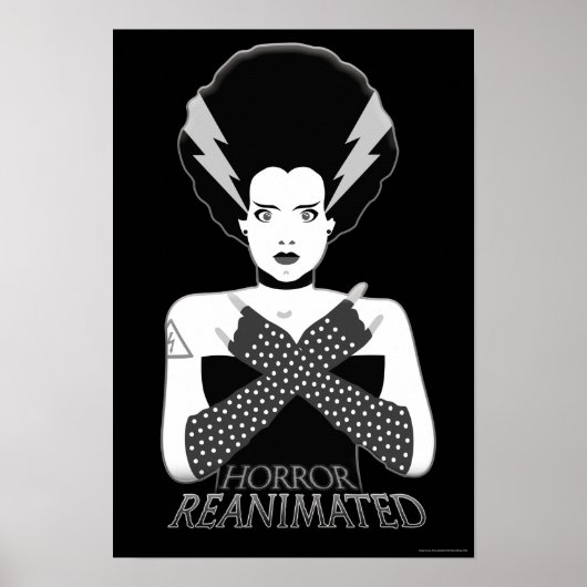 Horror Reanimation Poster Print (Vorne)