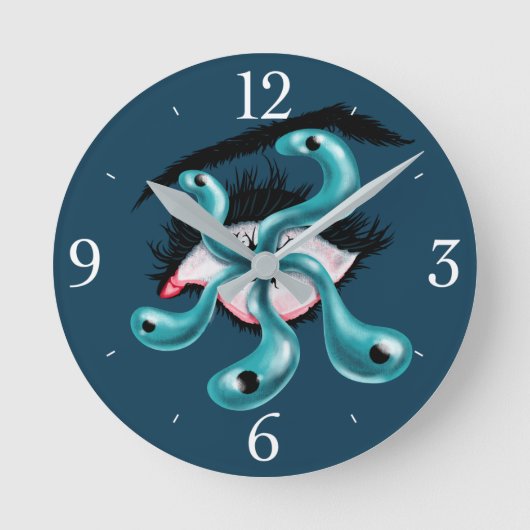 Horror Runde Wanduhr (Vorderseite)