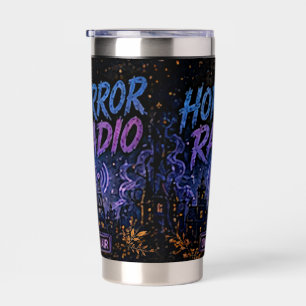 Horror-Rundfunkturm-Thermotumbler Thermobecher