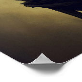 Horror Skeleton-Malerei Poster (Ecke)