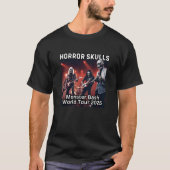 Horror Skulls, Monster Bash Konzert T-Shirt (Vorderseite)
