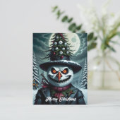 Horror Snowman Weihnachten (Stehend Vorderseite)