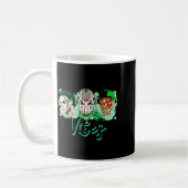 Horror St. Patrick's Day Glückliche Stimmung Horro Kaffeetasse (Links)