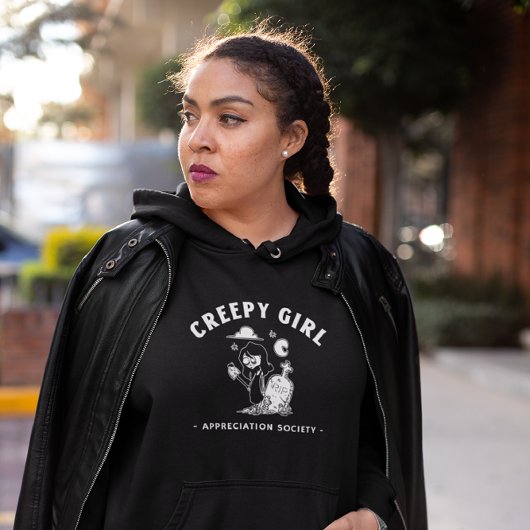 Horror-Stil für Frauen, Creepy Girl Hoodie
