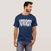 Horror-T-Shirt T-Shirt (Vorne ganz)