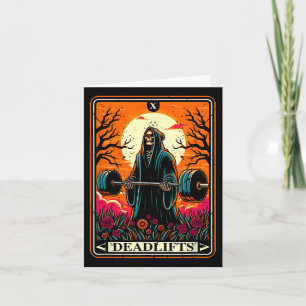 Horror Tarot Card Deadlisiert das Death Gym Workou Karte