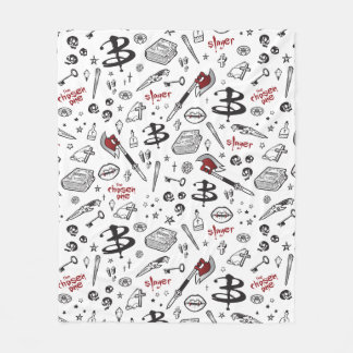 Horror TV Vampire Slayer Theme Fleecedecke