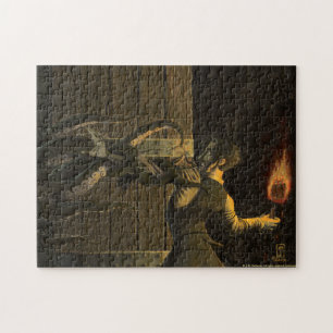 Horror über der Tür hinaus - Puzzlespiel Puzzle