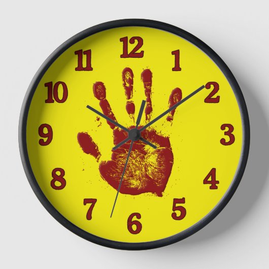 Horror Uhr (Vorderseite)